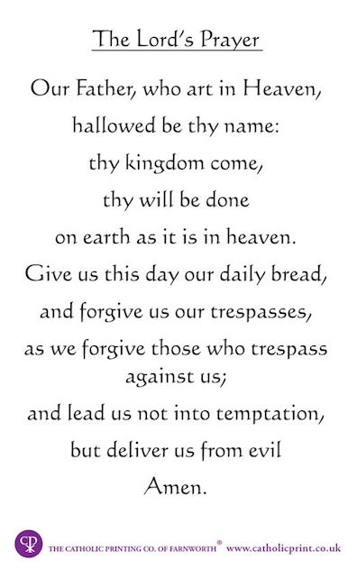 Father prayer our The Lords